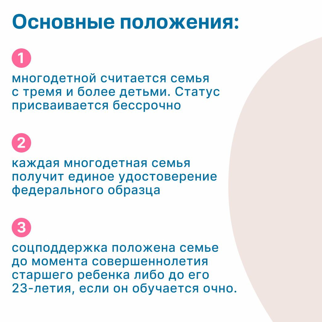 Сегодня Президент России Владимир Путин подписал указ о мерах социальной поддержки многодетных семей.